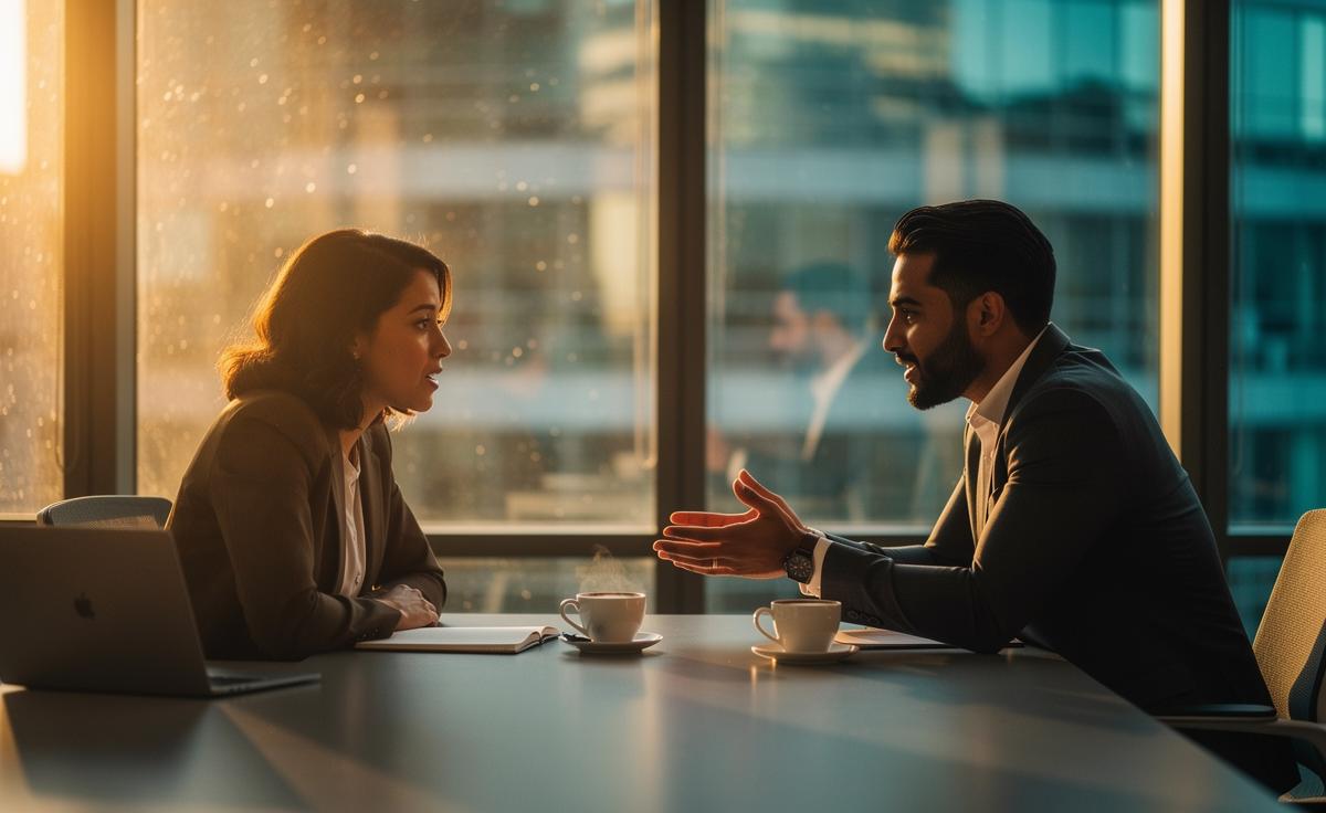 A tiny change in how you start conversations could make people trust you more, researchers suggest