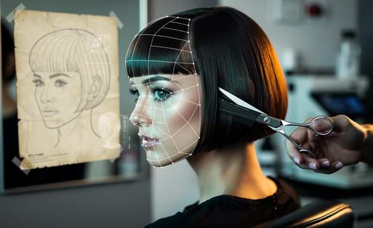 Experts rediscover a 1964 haircut diagram, arguing its angles suit today’s face-mapping algorithms surprisingly well.