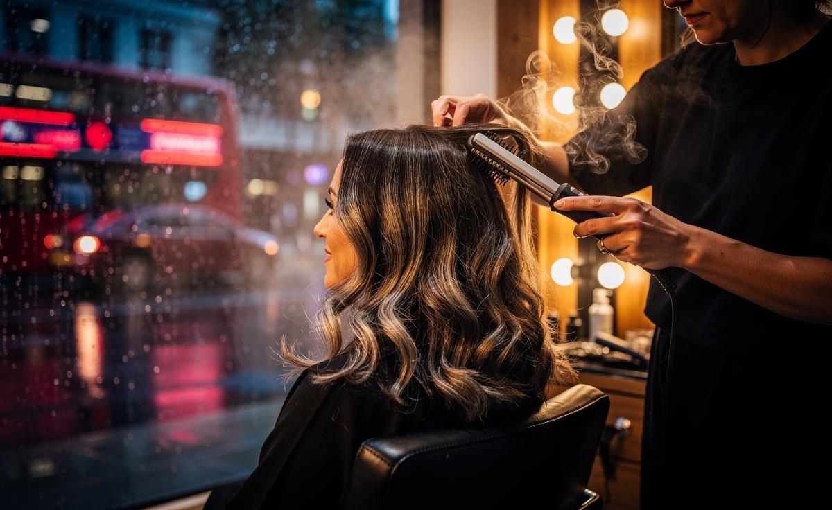 Meteorologists forecast humidity spikes this summer, challenging hairstylists who recommend keratin treatments after age 40.
