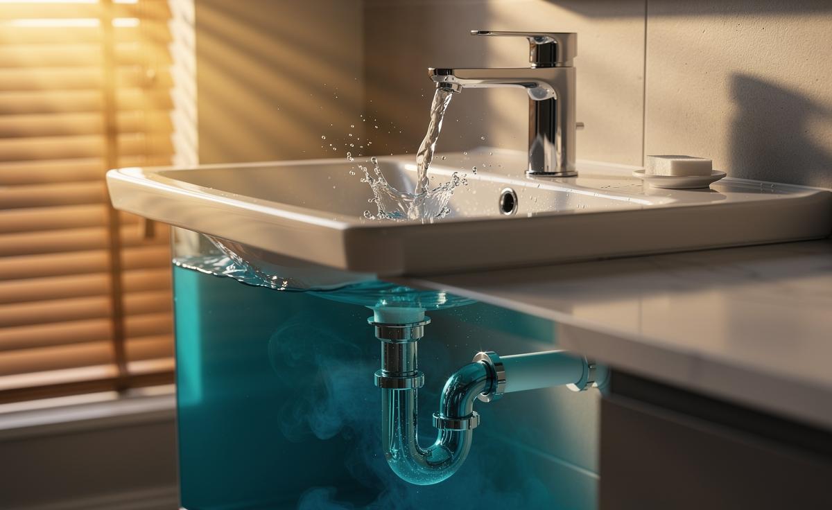 Running taps briefly each morning: why water movement limits lingering drain smells