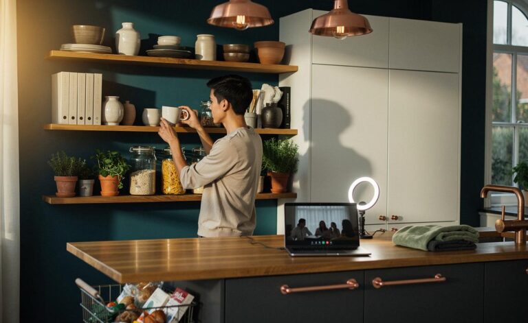 Sociologists link open shelving popularity to post-2020 identity shifts, sparking controversy among minimalist homeowners.