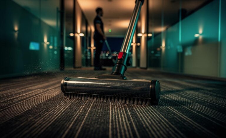 The night-time grind for better carpets: how light pressure maintains fibres and prolongs life