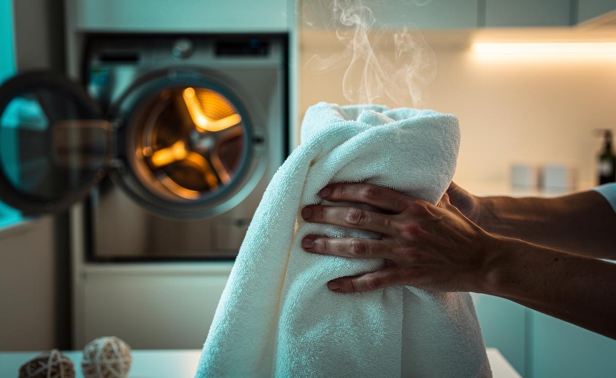 The towel wrap trick for fluffy towels: why heat retention keeps fibres soft and plump
