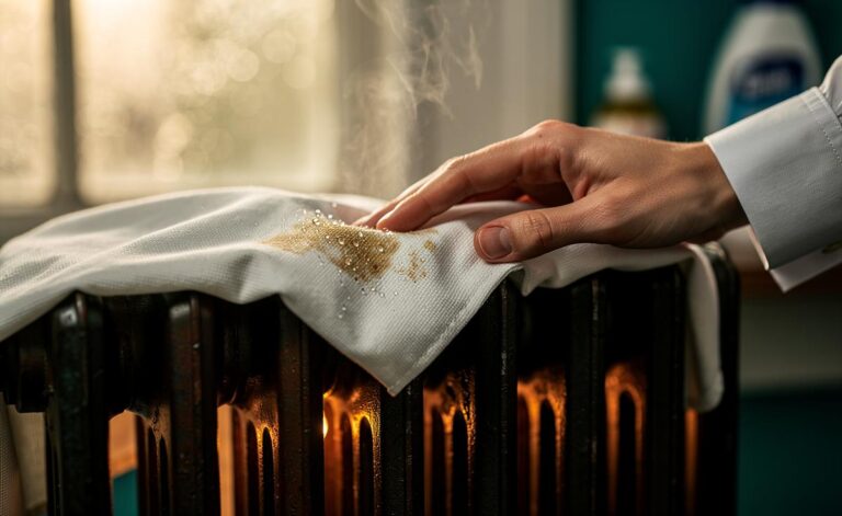 Warming cloths on the radiator first: why gentle heat lifts greasy marks faster